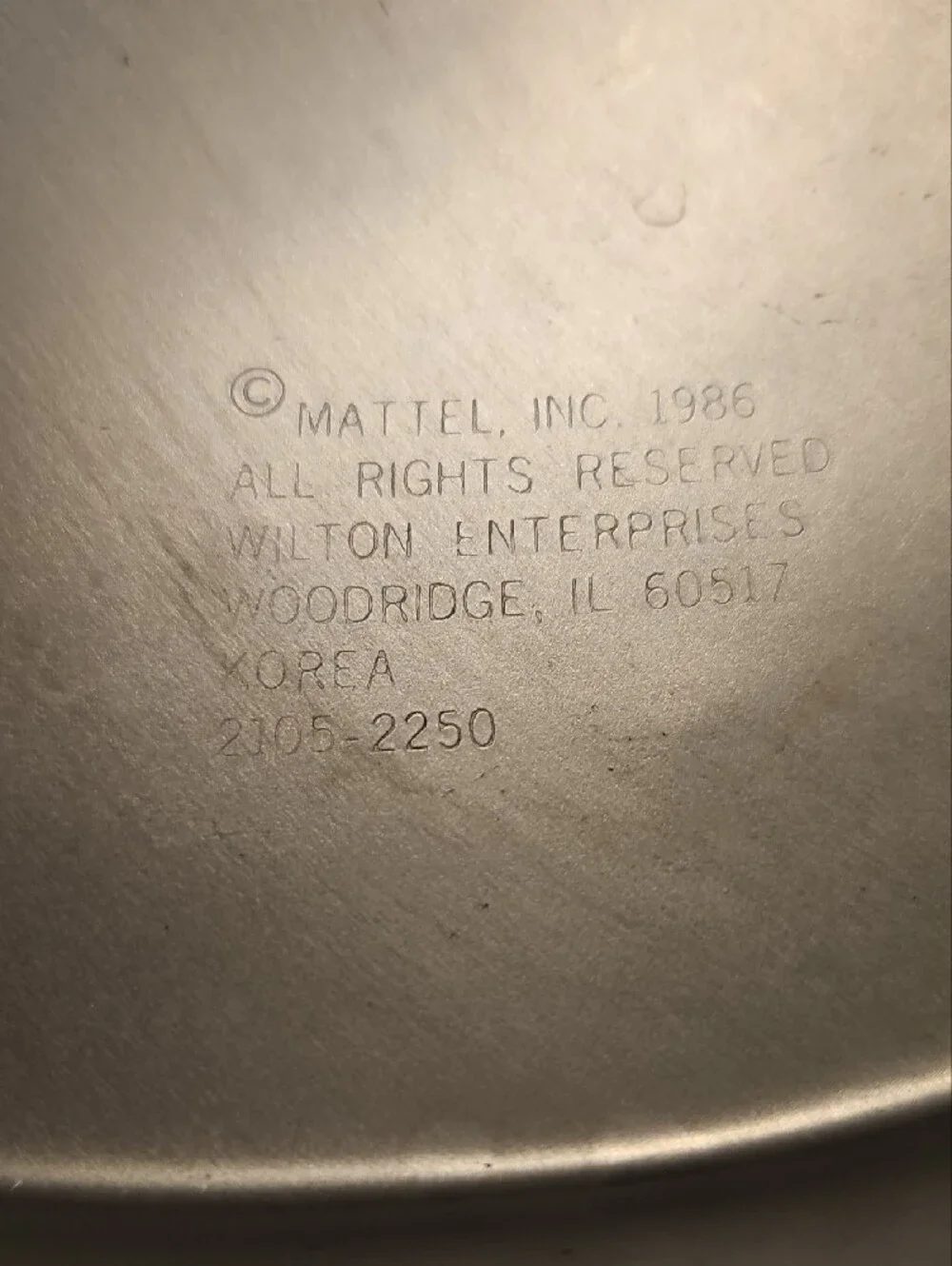 Vtg Wilton/Mattel Barbie Cake Pan 1986